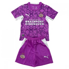 Camiseta de fútbol PSV Eindhoven Portero Niño 2026-27 Violeta