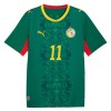 Camiseta de fútbol Senegal Jackson 11 2ª equipación Copa Mundial 2026