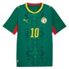 Camiseta de fútbol Senegal Mane 10 2ª equipación Copa Mundial 2026