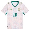 Camiseta de fútbol Senegal Sarr 18 1ª equipación Copa Mundial 2026
