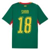 Camiseta de fútbol Senegal Sarr 18 2ª equipación Copa Mundial 2026 Camiseta de fútbol Senegal Sarr 18 2ª equipación Copa Mundial 2026