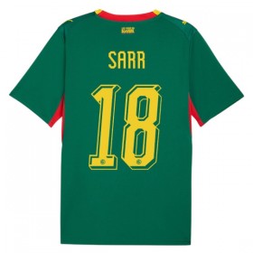 Camiseta de fútbol Senegal Sarr 18 2ª equipación Copa Mundial 2026