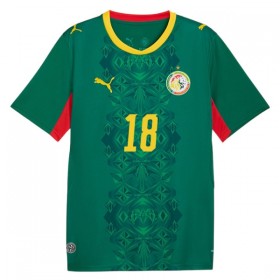 Camiseta de fútbol Senegal Sarr 18 2ª equipación Copa Mundial 2026