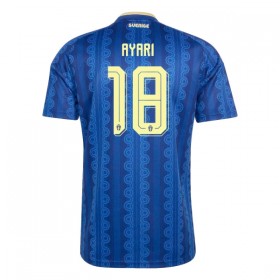 Camiseta de fútbol Suecia Ayari 18 2ª equipación Copa Mundial 2026