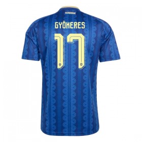 Camiseta de fútbol Suecia Gyokeres 17 2ª equipación Copa Mundial 2026