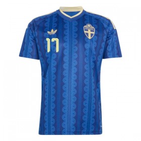 Camiseta de fútbol Suecia Gyokeres 17 2ª equipación Copa Mundial 2026