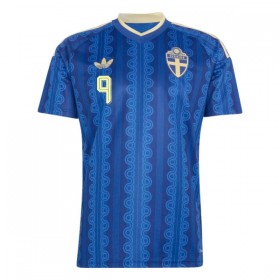 Camiseta de fútbol Suecia Isak 9 2ª equipación Copa Mundial 2026