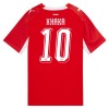 Camiseta de fútbol Suiza Granit Xhaka 10 1ª equipación Copa Mundial 2026 Camiseta de fútbol Suiza Granit Xhaka 10 1ª equipación Copa Mundial 2026