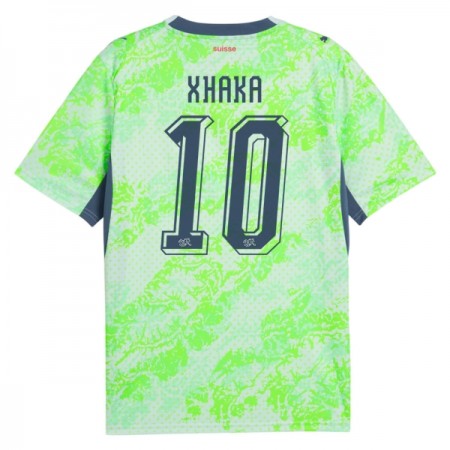 Camiseta de fútbol Suiza Granit Xhaka 10 2ª equipación Copa Mundial 2026 Camiseta de fútbol Suiza Granit Xhaka 10 2ª equipación Copa Mundial 2026