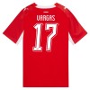 Camiseta de fútbol Suiza Vargas 17 1ª equipación Copa Mundial 2026