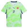 Camiseta de fútbol Suiza Vargas 17 2ª equipación Copa Mundial 2026