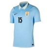 Camiseta de fútbol Uruguay Federico Valverde 15 1ª equipación Copa Mundial 2026