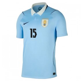 Camiseta de fútbol Uruguay Federico Valverde 15 1ª equipación Copa Mundial 2026