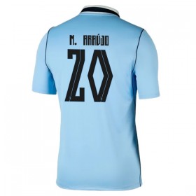 Camiseta de fútbol Uruguay Maximiliano Araujo 20 1ª equipación Copa Mundial 2026