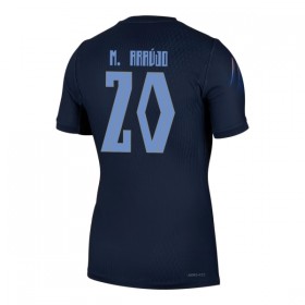 Camiseta de fútbol Uruguay Maximiliano Araujo 20 2ª equipación Copa Mundial 2026