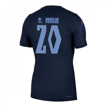 Camiseta de fútbol Uruguay Maximiliano Araujo 20 2ª equipación Copa Mundial 2026