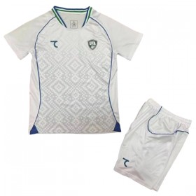 Camiseta de fútbol Uzbekistan Niño 2ª equipación Copa Mundial 2026