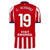 Camiseta de fútbol Atlético Madrid J. Alvarez 19 1ª equipación 2026-27 Camiseta de fútbol Atlético Madrid J. Alvarez 19 1ª equipación 2026-27