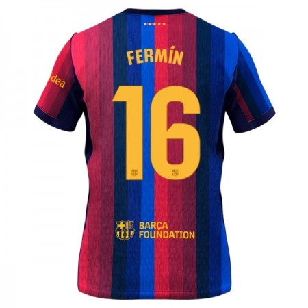 Camiseta de fútbol FC Barcelona Fermin 16 1ª equipación 2026-27 Camiseta de fútbol FC Barcelona Fermin 16 1ª equipación 2026-27