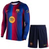 Camiseta de fútbol FC Barcelona Niño 1ª equipación 2026-27 Manga Larga Camiseta de fútbol FC Barcelona Niño 1ª equipación 2026-27 Manga Larga