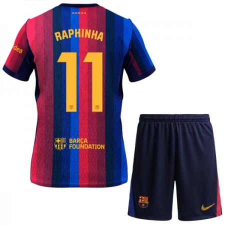 Camiseta de fútbol FC Barcelona Raphinha 11 Niño 1ª equipación 2026-27 Camiseta de fútbol FC Barcelona Raphinha 11 Niño 1ª equipación 2026-27