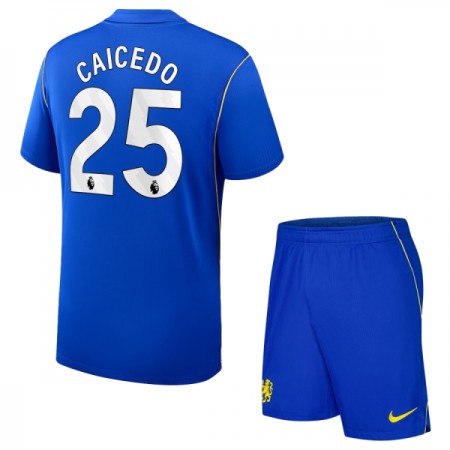 Camiseta de fútbol Chelsea Caicedo 25 Niño 1ª equipación 2026-27 Camiseta de fútbol Chelsea Caicedo 25 Niño 1ª equipación 2026-27