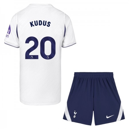 Camiseta de fútbol Tottenham Hotspur Kudus 20 Niño 1ª equipación 2026-27 Camiseta de fútbol Tottenham Hotspur Kudus 20 Niño 1ª equipación 2026-27