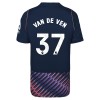 Camiseta de fútbol Tottenham Hotspur Van De Ven 37 2ª equipación 2026-27 Camiseta de fútbol Tottenham Hotspur Van De Ven 37 2ª equipación 2026-27