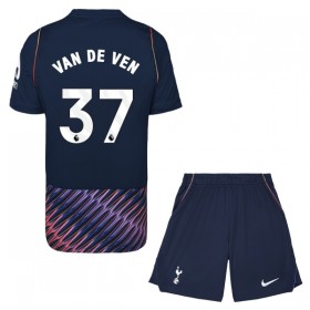 Camiseta de fútbol Tottenham Hotspur Van De Ven 37 Niño 2ª equipación 2026-27