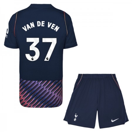 Camiseta de fútbol Tottenham Hotspur Van De Ven 37 Niño 2ª equipación 2026-27 Camiseta de fútbol Tottenham Hotspur Van De Ven 37 Niño 2ª equipación 2026-27