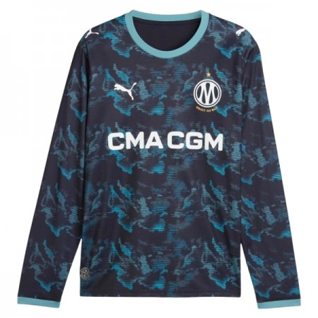 Camiseta de fútbol Olympique de Marseille 2ª equipación 2026-27 Manga Larga Camiseta de fútbol Olympique de Marseille 2ª equipación 2026-27 Manga Larga