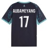 Camiseta de fútbol Olympique de Marseille Aubameyang 17 2ª equipación 2026-27
