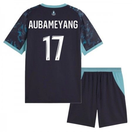 Camiseta de fútbol Olympique de Marseille Aubameyang 17 Niño 2ª equipación 2026-27 Camiseta de fútbol Olympique de Marseille Aubameyang 17 Niño 2ª equipación 2026-27