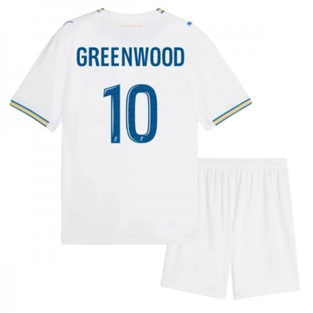 Camiseta de fútbol Olympique de Marseille Greenwood 10 Niño 1ª equipación 2026-27 Camiseta de fútbol Olympique de Marseille Greenwood 10 Niño 1ª equipación 2026-27