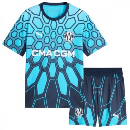 Camiseta de fútbol Olympique de Marseille Niño 2ª equipación 2026-27 Azul Camiseta de fútbol Olympique de Marseille Niño 2ª equipación 2026-27 Azul