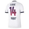 Camiseta de fútbol Paris Saint Germain Desire Doue 14 2ª equipación 2026-27