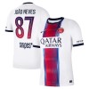 Camiseta de fútbol Paris Saint Germain Joao Neves 87 2ª equipación 2026-27 Camiseta de fútbol Paris Saint Germain Joao Neves 87 2ª equipación 2026-27
