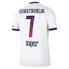 Camiseta de fútbol Paris Saint Germain Kvaratskhelia 7 2ª equipación 2026-27