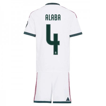Camiseta de fútbol Real Madrid Alaba 4 Niño 1ª equipación 2026-27 Camiseta de fútbol Real Madrid Alaba 4 Niño 1ª equipación 2026-27