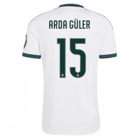 Camiseta de fútbol Real Madrid Arda Guler 15 1ª equipación 2026-27
