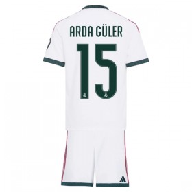 Camiseta de fútbol Real Madrid Arda Guler 15 Niño 1ª equipación 2026-27