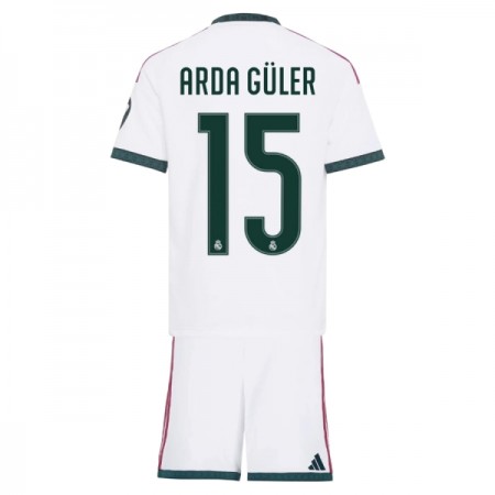 Camiseta de fútbol Real Madrid Arda Guler 15 Niño 1ª equipación 2026-27 Camiseta de fútbol Real Madrid Arda Guler 15 Niño 1ª equipación 2026-27