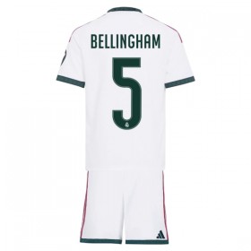 Camiseta de fútbol Real Madrid Bellingham 5 Niño 1ª equipación 2026-27