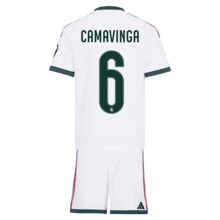 Camiseta de fútbol Real Madrid Camavinga 6 Niño 1ª equipación 2026-27 Camiseta de fútbol Real Madrid Camavinga 6 Niño 1ª equipación 2026-27