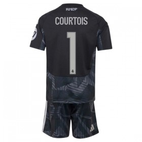 Camiseta de fútbol Real Madrid Courtois 1 Portero Niño 1ª equipación 2026-27