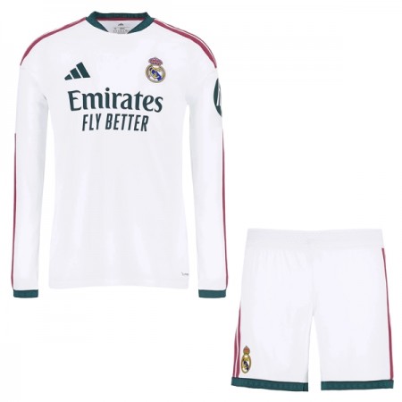 Camiseta de fútbol Real Madrid Niño 1ª equipación 2026-27 Manga Larga Camiseta de fútbol Real Madrid Niño 1ª equipación 2026-27 Manga Larga