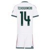 Camiseta de fútbol Real Madrid Tchouameni 14 Niño 1ª equipación 2026-27 Camiseta de fútbol Real Madrid Tchouameni 14 Niño 1ª equipación 2026-27