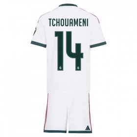 Camiseta de fútbol Real Madrid Tchouameni 14 Niño 1ª equipación 2026-27