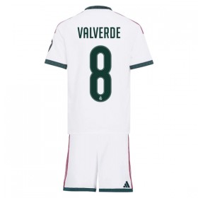 Camiseta de fútbol Real Madrid Valverde 8 Niño 1ª equipación 2026-27