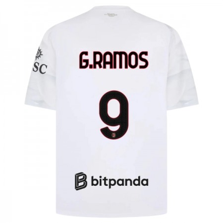 Camiseta de fútbol AC Milan G. Ramos 9 2ª equipación 2026-27 Camiseta de fútbol AC Milan G. Ramos 9 2ª equipación 2026-27